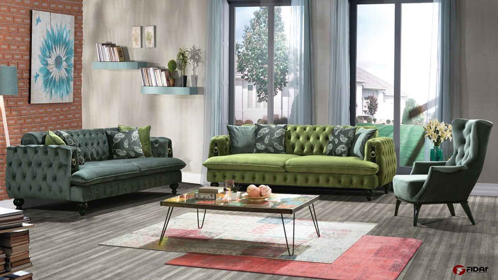 مبل چستر چیست؟ 5 چیدمان مبل چستر